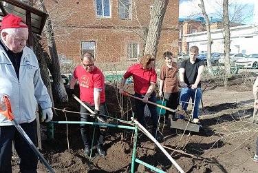 В память о ветеранах Великой Отечественной войны